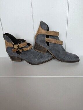 Rebels leather booties